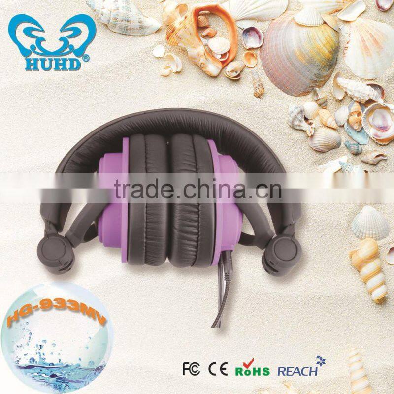 2014 hot sale ear sensitive headphones for kids for girls