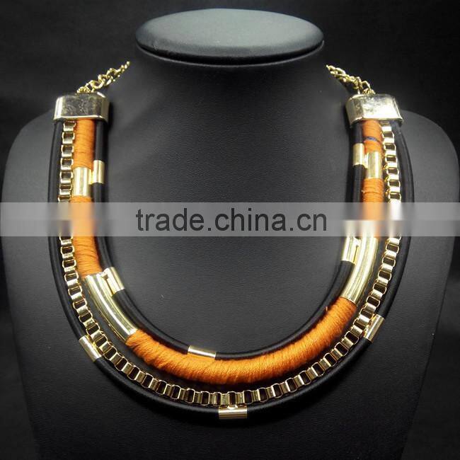 Multilayer Rope Chain Necklace For Women Fashion Jewelry New Design