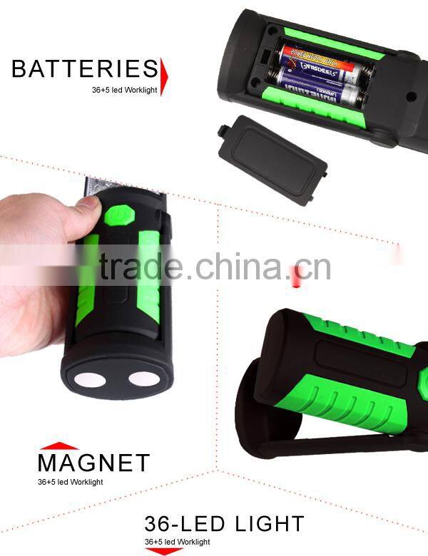 SORBO Super Brightness Magnetic LED Flashlight Torch Strong Power Light LED Torch for Emergency Stand 36 5 LED Work Lights