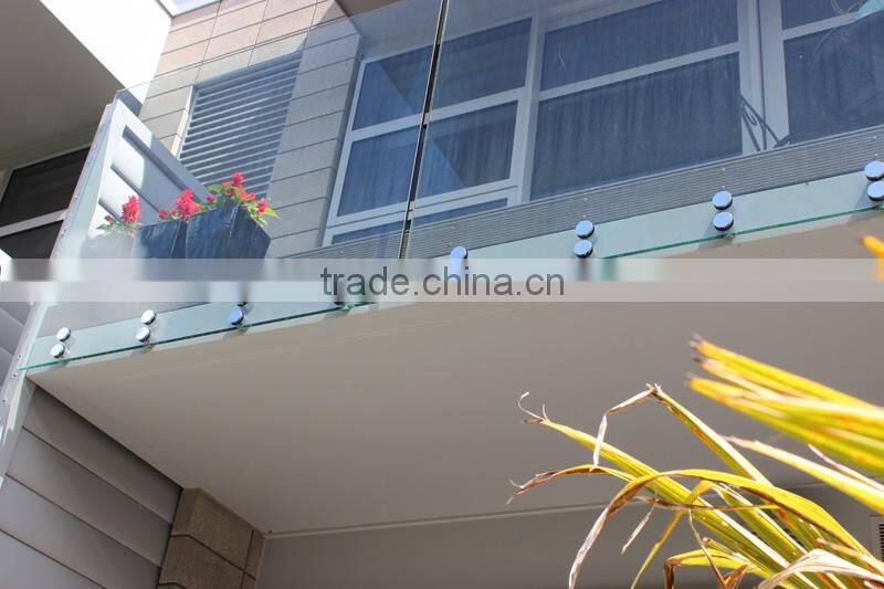 SS 201 304 316 inox glass handrail holder /glass clamp / stainless steel gardrail higne