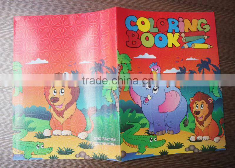 2016 hot sale eco-friendly good quality color child book printing