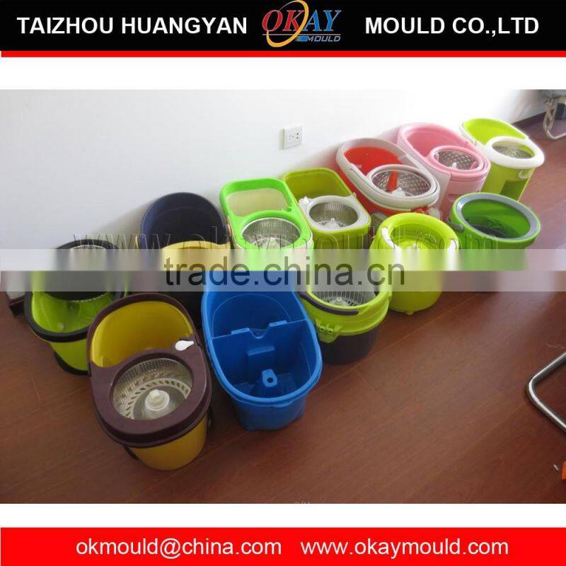 plastic injection moulding mould for plastic vegetable crate mould