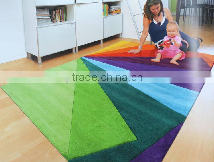 Anti-slip kids playing carpet with high quality