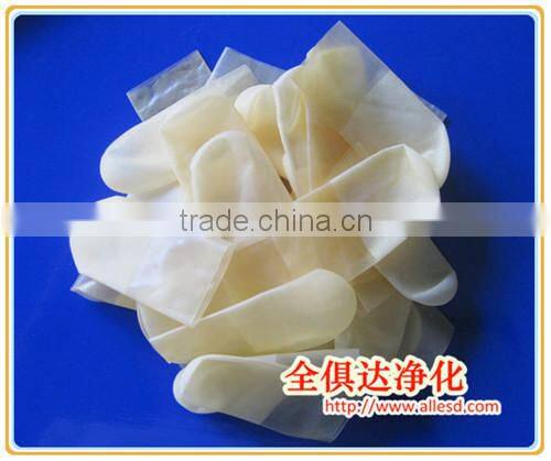 Anti-static Cut Type Powder Free Cleanroom latex finger cot