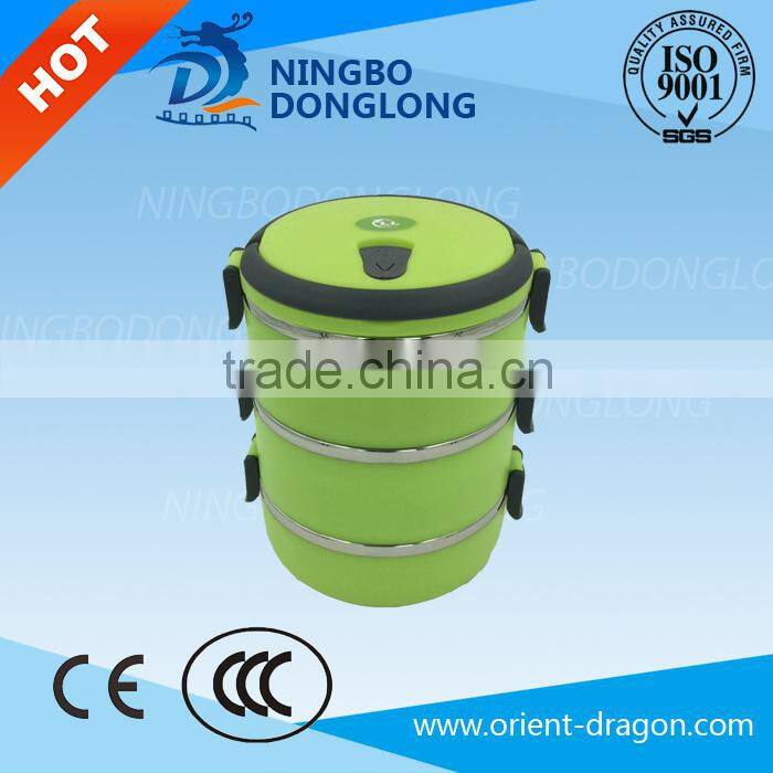 DL hot sale lunch box / tiffin box 4 layer