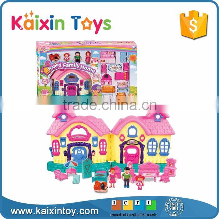 10241613 Hot Sale Fashion Girl Castle Play Set With Light And Music