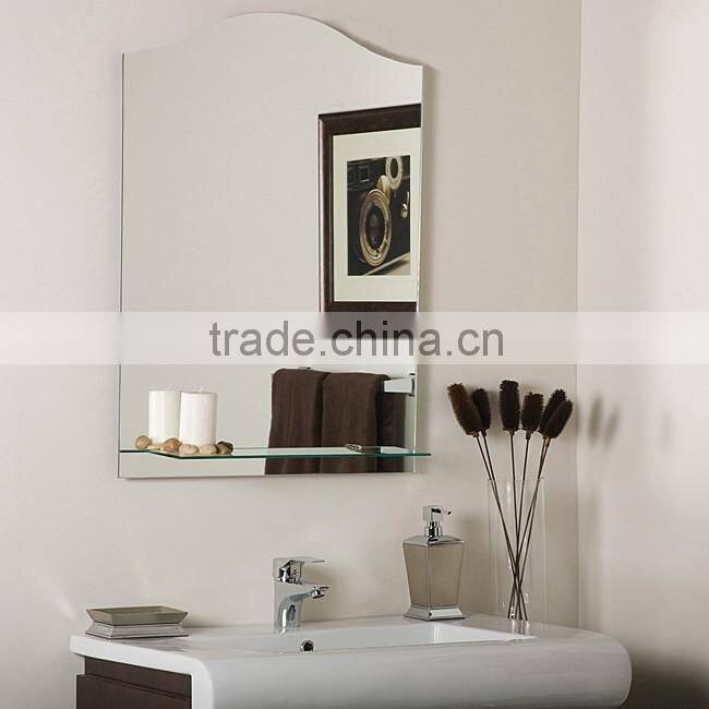 shandong factory price 2mm mirror glass pieces bath mirror type factory