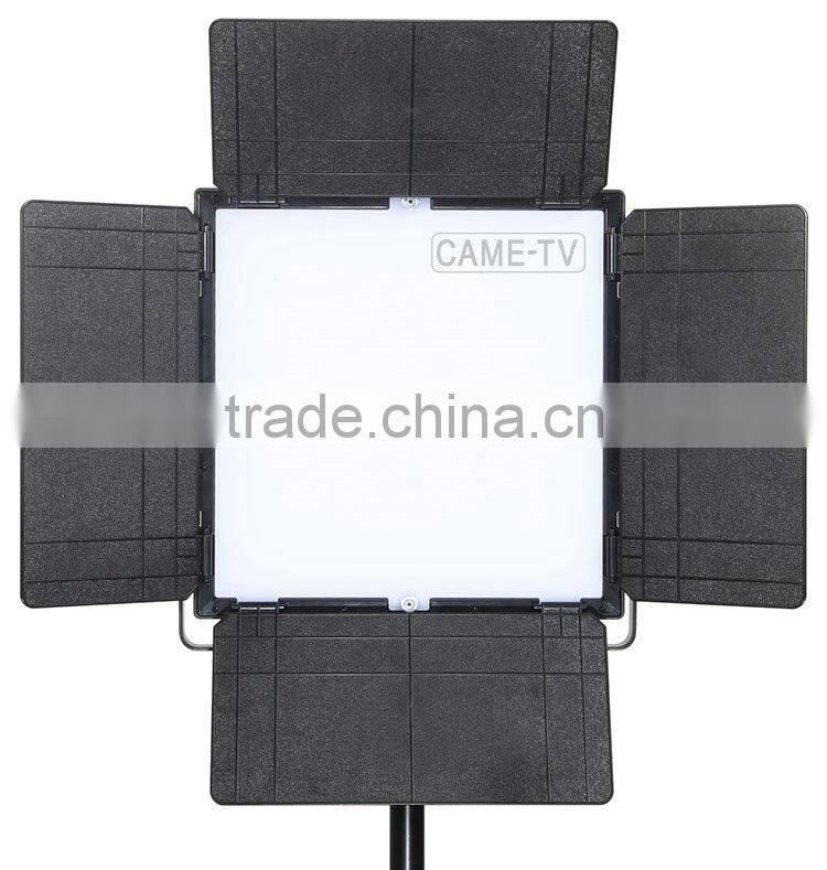 CAME-TV DOF 3x1296 LED Bi-color 5600K 3200K Dimmable HVR-1296S Panel Lighting Kit