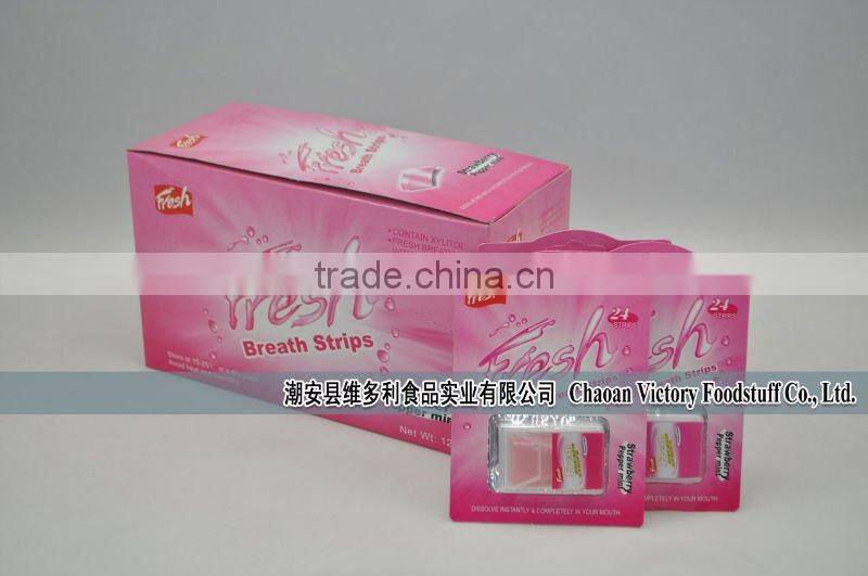 VFS-001 0.8g Fresh Breath Strips