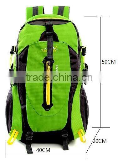 Hot sale Top quality green girls bicycle Cycling bags laptop daily backpack Camping travel outdoor Sport hiking school Backpack