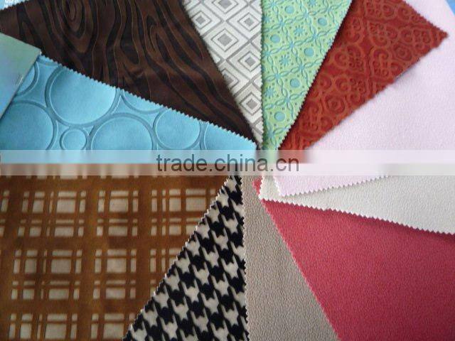 Velet Flock on Flock Fabric for Sofa Furniture