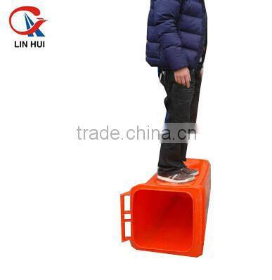 240L thicken kind outdoor plastic dustbin/outdoor garbage can
