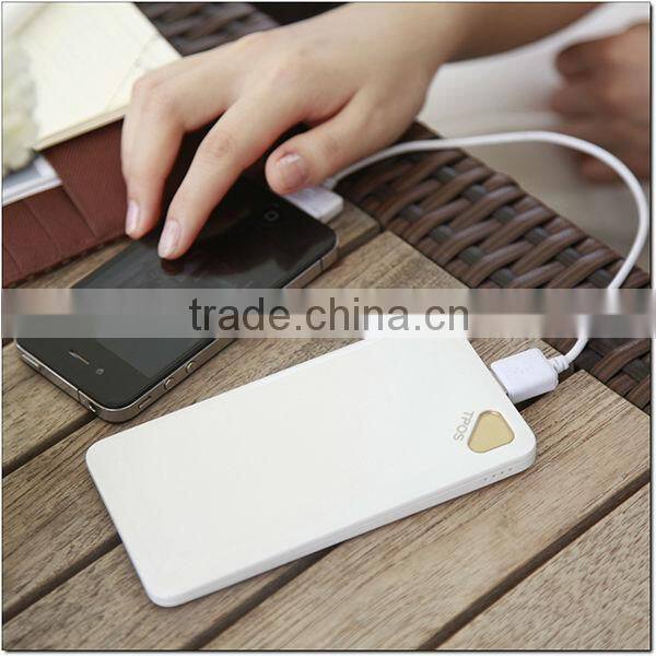 waterproof extra slim external battery charger Wholesale powerbank OEM portable rechargeable battery for all kinds of smartphone