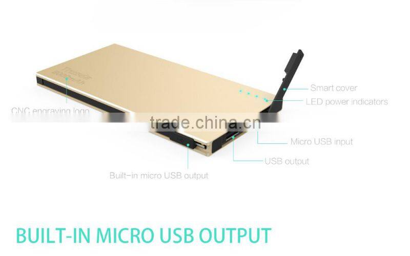 Ultra thin polymer 5000mAh portable mobile power bank