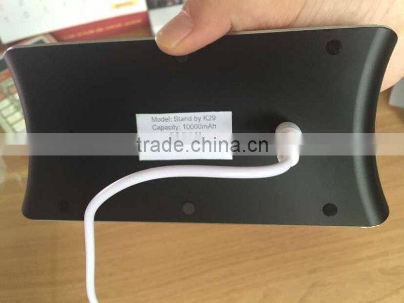 4 USB output port customized logo Starbucks Power Bank universal power bank