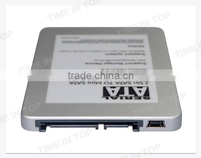 mSATA to 2.5inch HDD Enclosure with Mini USB Port