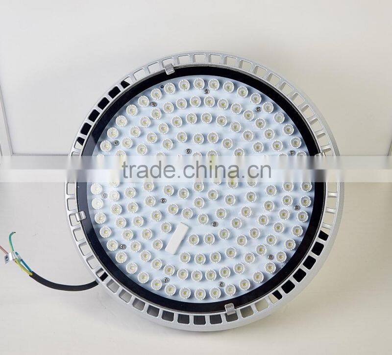 IP65 factory warehouse industrial ufo led high bay light 200w low bay light 80w