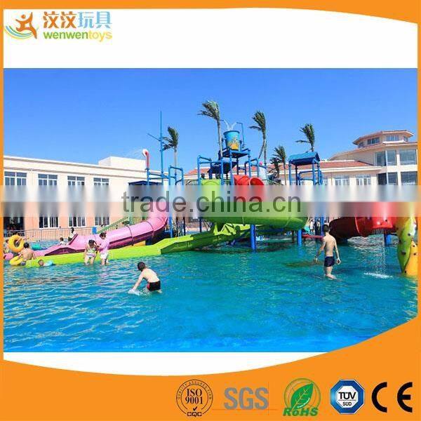 Quality water house aqua park equipment playground with water