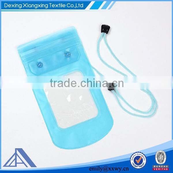Waterproof Beach Pouch with lanyard for Cell Phone