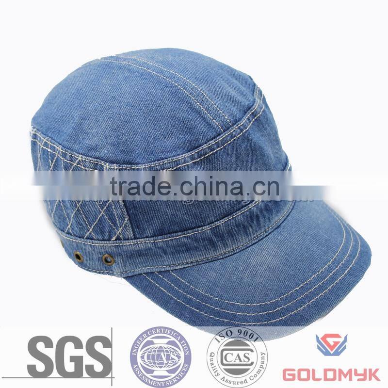 Washed Jeans Army Hat
