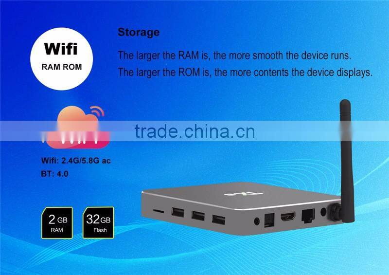 Hot Selling Product 2016 TX8 Amlogic S912 Android 6.0 TV Box