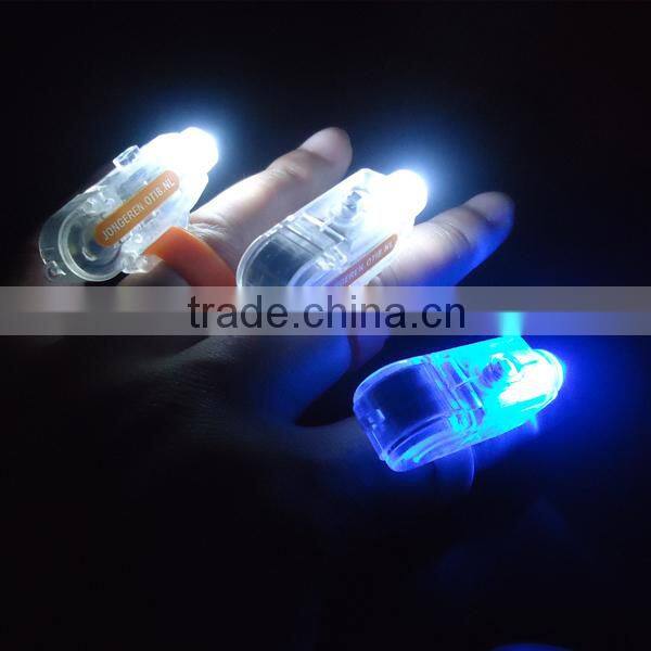 cheapest led laser finger light,led light up finger light with 3XAG10 battery