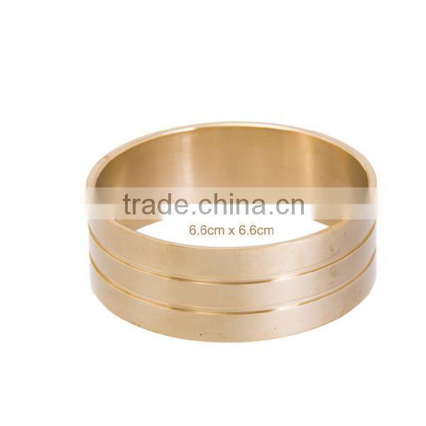 2014 Latest Stainless Steel Simple Alloy Wide Bracelet