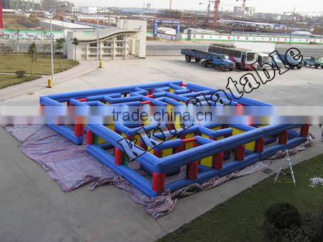 Funny kids inflatable fun city