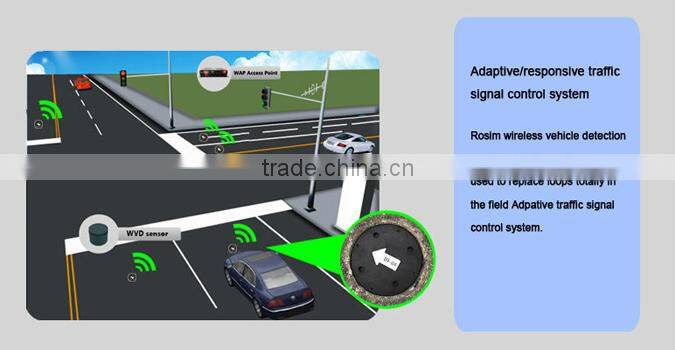 Wireless Traffic Vehicle Detection Sensor Replace Inductance Loop Detector