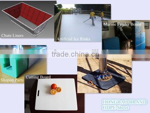 Customized translucent white extrusion polyethylene sheet