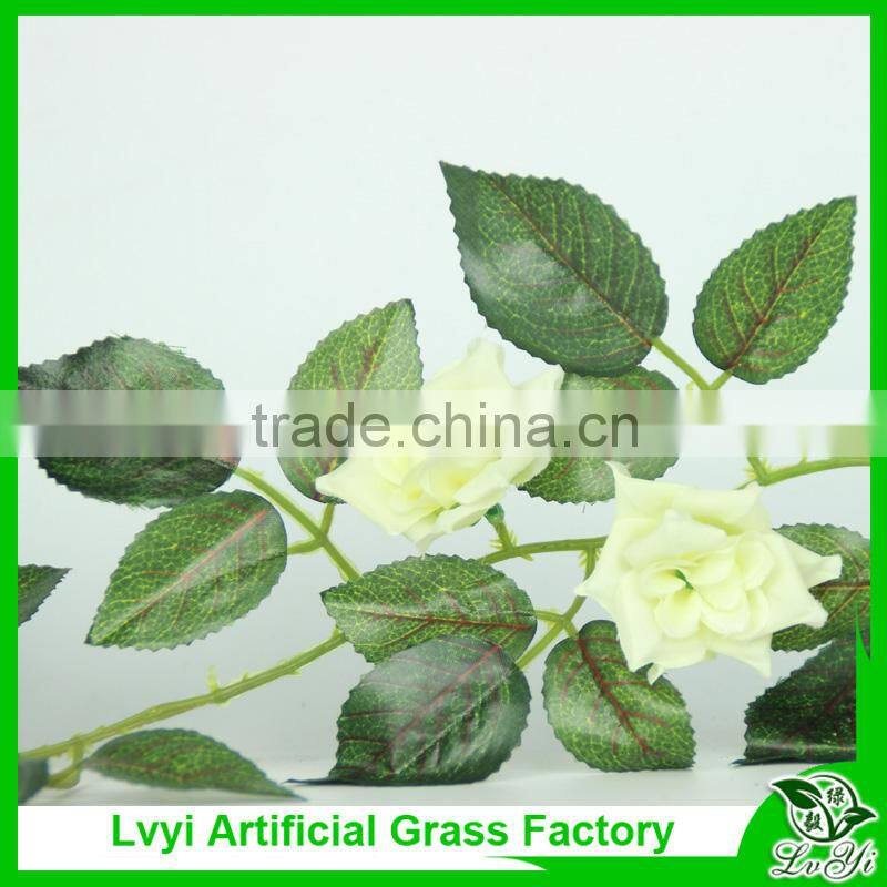 Artificial rose flower vines decorative artificial flower vines