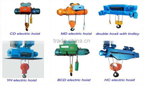 Monorail Crane Electric Winches cable grapadora