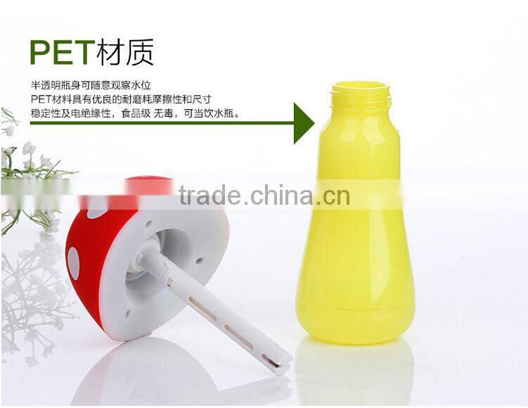Cute mushroom shape mini usb humidifier air humidifier with led night light, China supplier