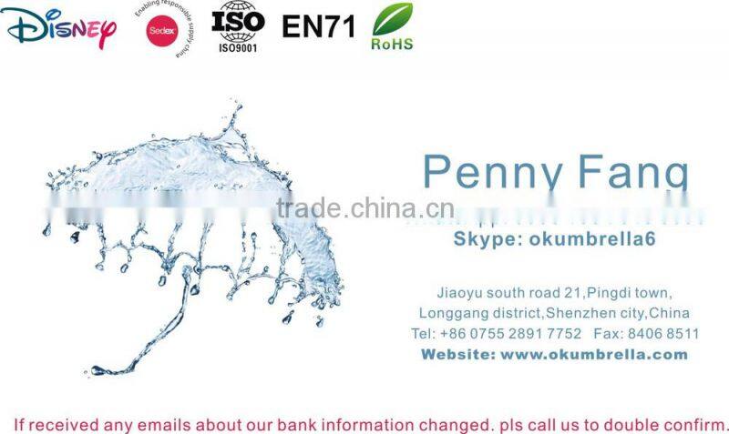 Original Design Umbrella, Rainbow Children Umbrella from Chinese Factory