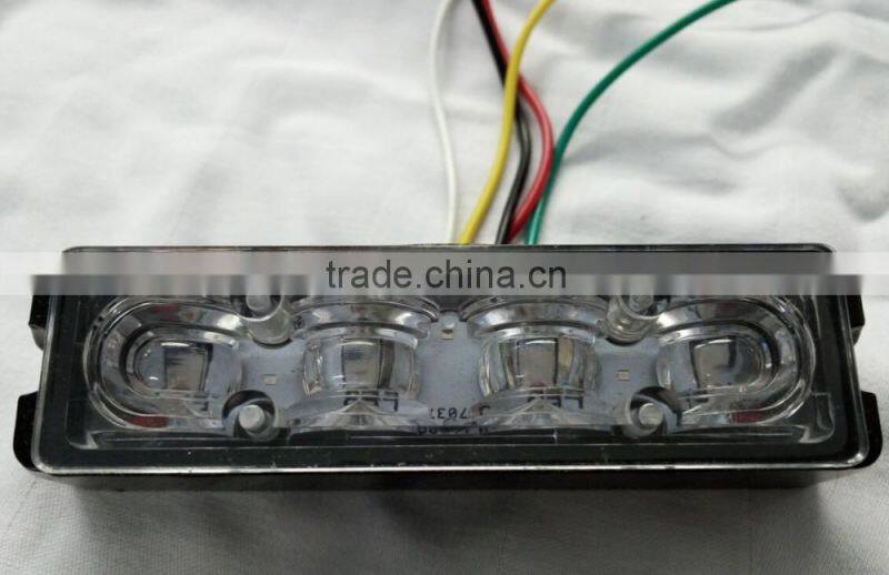 Flashing lighthead led warning amber surface mount amber strobe light LTDG-T4-1