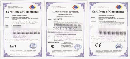 19 inch general capacitive touch open frame touch screen lcd monitor