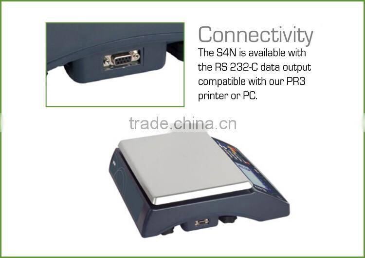 30KG S4N-30K Desk Top Type Electronics Weighing Scales , List Scale Industries