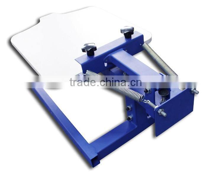 1 color 1 station screen printing machine