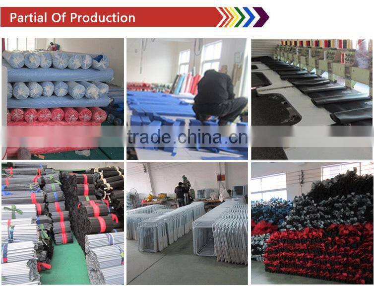 Single person foldable beach mat with pillow