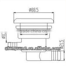 WD3510S foshan manufacture acrylic jacuzzy spa jet