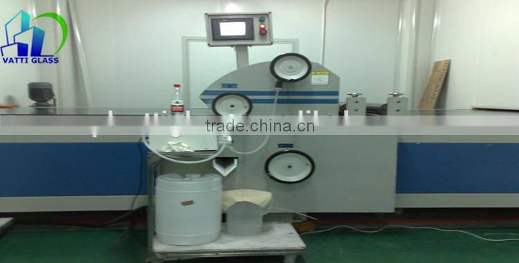 The coated glass switch panel