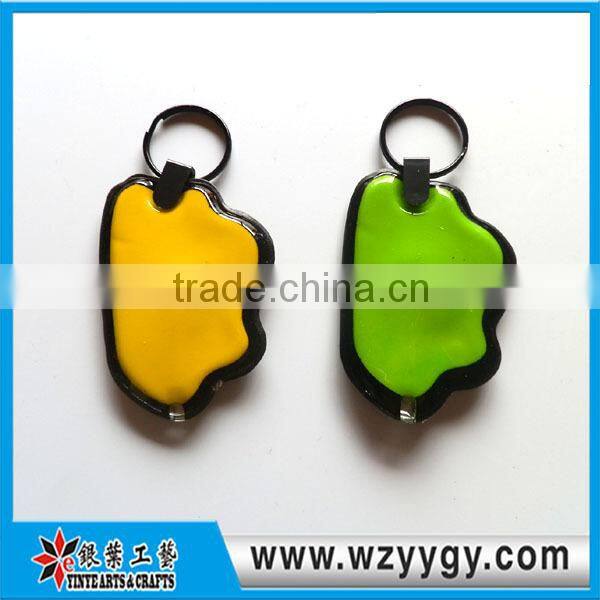 3D PVC keychain with LED light