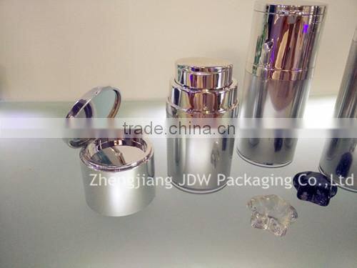 30/50/80ml mirror cap airless pump jar, airless lotion jar JS-M05