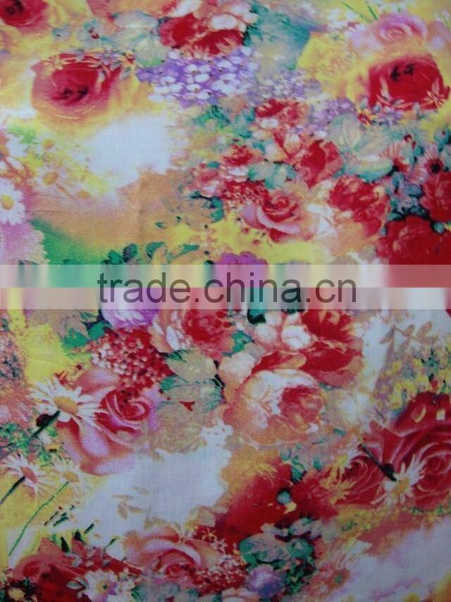 2014 Spring And Summer Digital Printing of Rayon Fabric