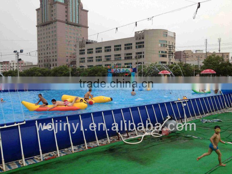 Inflatable obstacle water game floating products