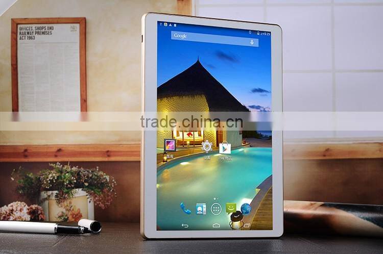 HOT OEM/ODM 9.6 Inch Quad Core 4G WCDMA RAM 1GB ROM 16GB Front 3.0MP Rear 2.0MP 800*1280IPS Bluetooth 4.0 Android Tablet PC