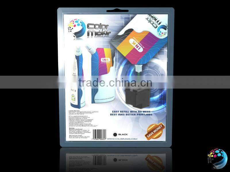 clear PVC double blister packaging