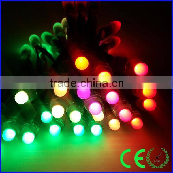 China cheapest multi color 5v 12mm advertising led pixel light