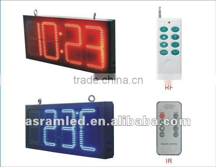 outdoor waterproof 6 Digits Large programmable Display LED Countdown Timer