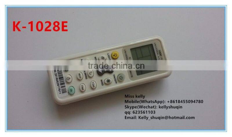Universal LCD A/C Muliti Remote Control For Air Condition HITACHI SANYO Mitsubishi 1028 K-1028E